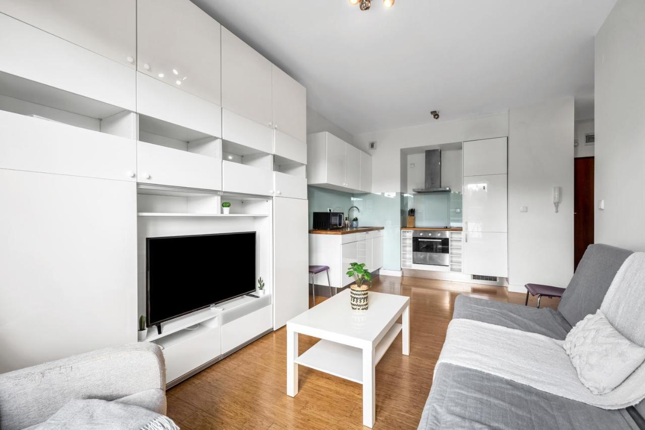 1Br New Apt 20Min Centre Parking Varsavia Esterno foto
