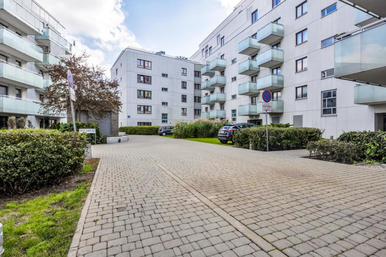 1Br New Apt 20Min Centre Parking Varsavia Esterno foto
