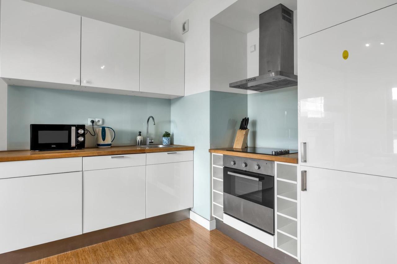 1Br New Apt 20Min Centre Parking Varsavia Esterno foto