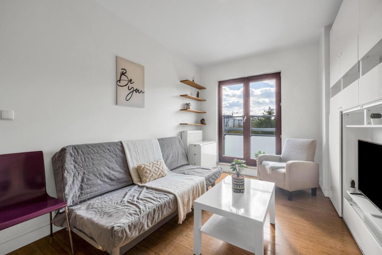 1Br New Apt 20Min Centre Parking Varsavia Esterno foto
