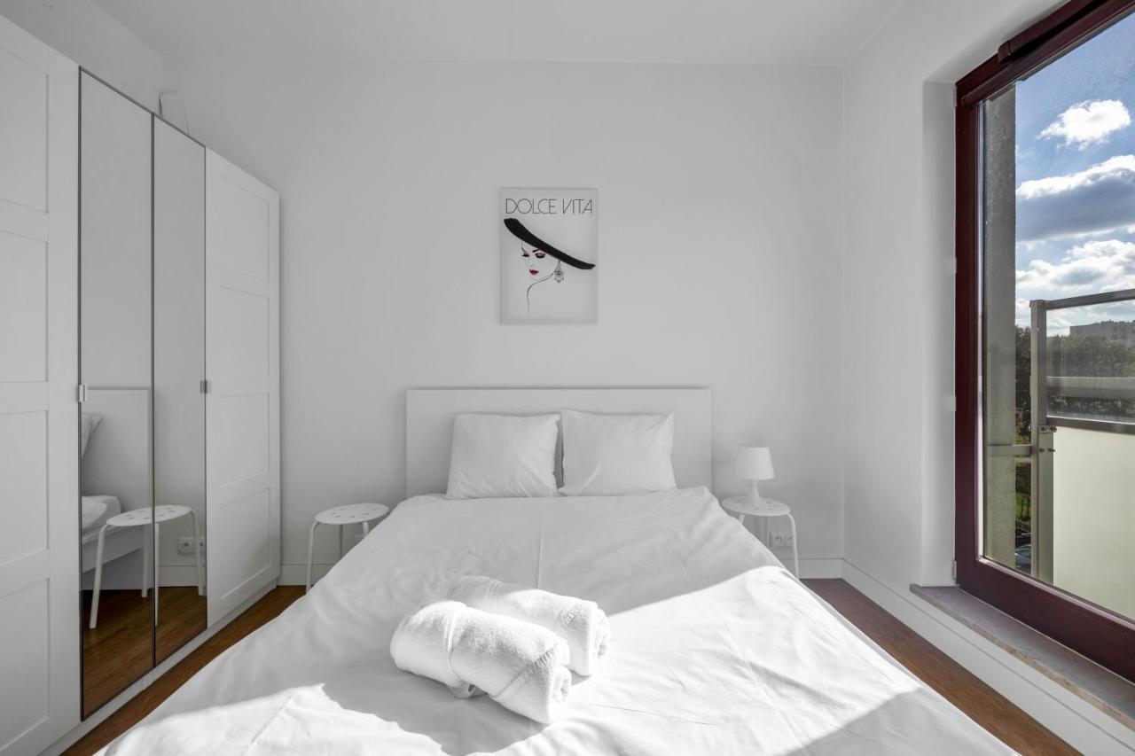 1Br New Apt 20Min Centre Parking Varsavia Esterno foto