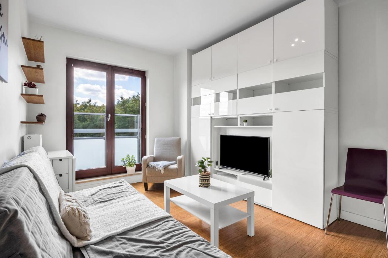1Br New Apt 20Min Centre Parking Varsavia Esterno foto